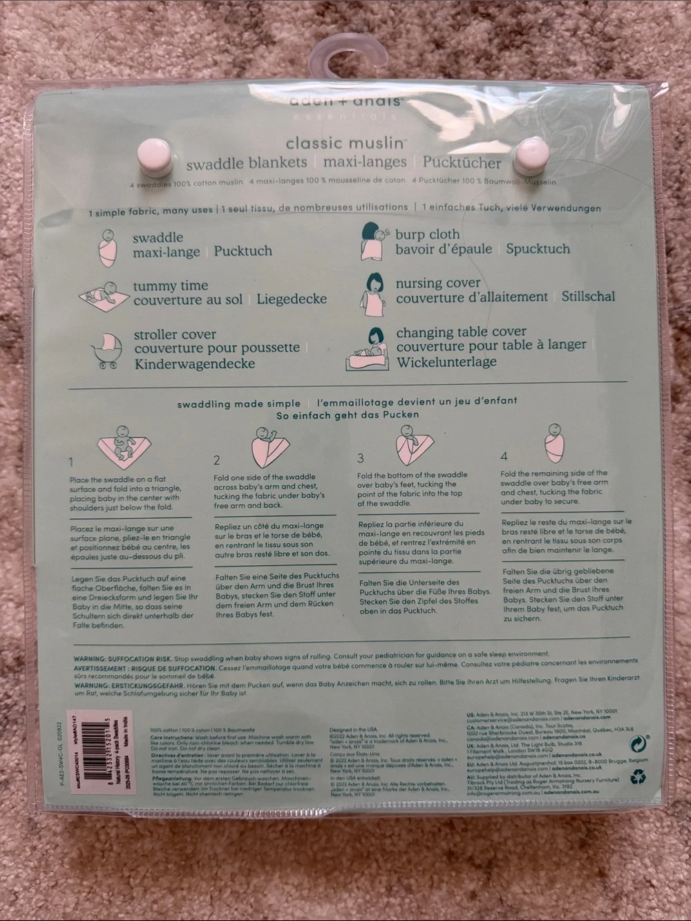 aden + anais Muslin Swaddle Set